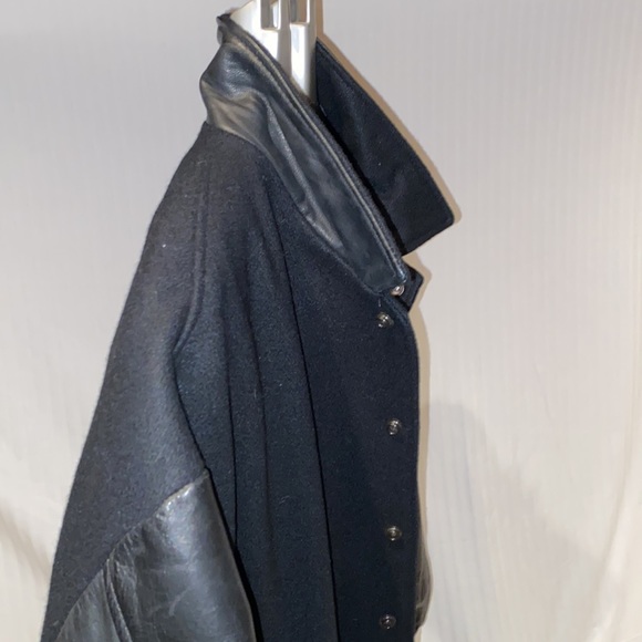 Rare “VERVE” Varsity Style Leather Jacket -Sz. XL - Picture 9 of 13